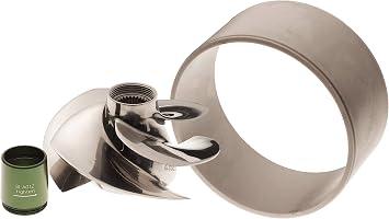 SOLAS Sea Doo 4-Tec 215 Impeller SRX-CD-13/18 with Wear Ring GTX RXP RXT Wake