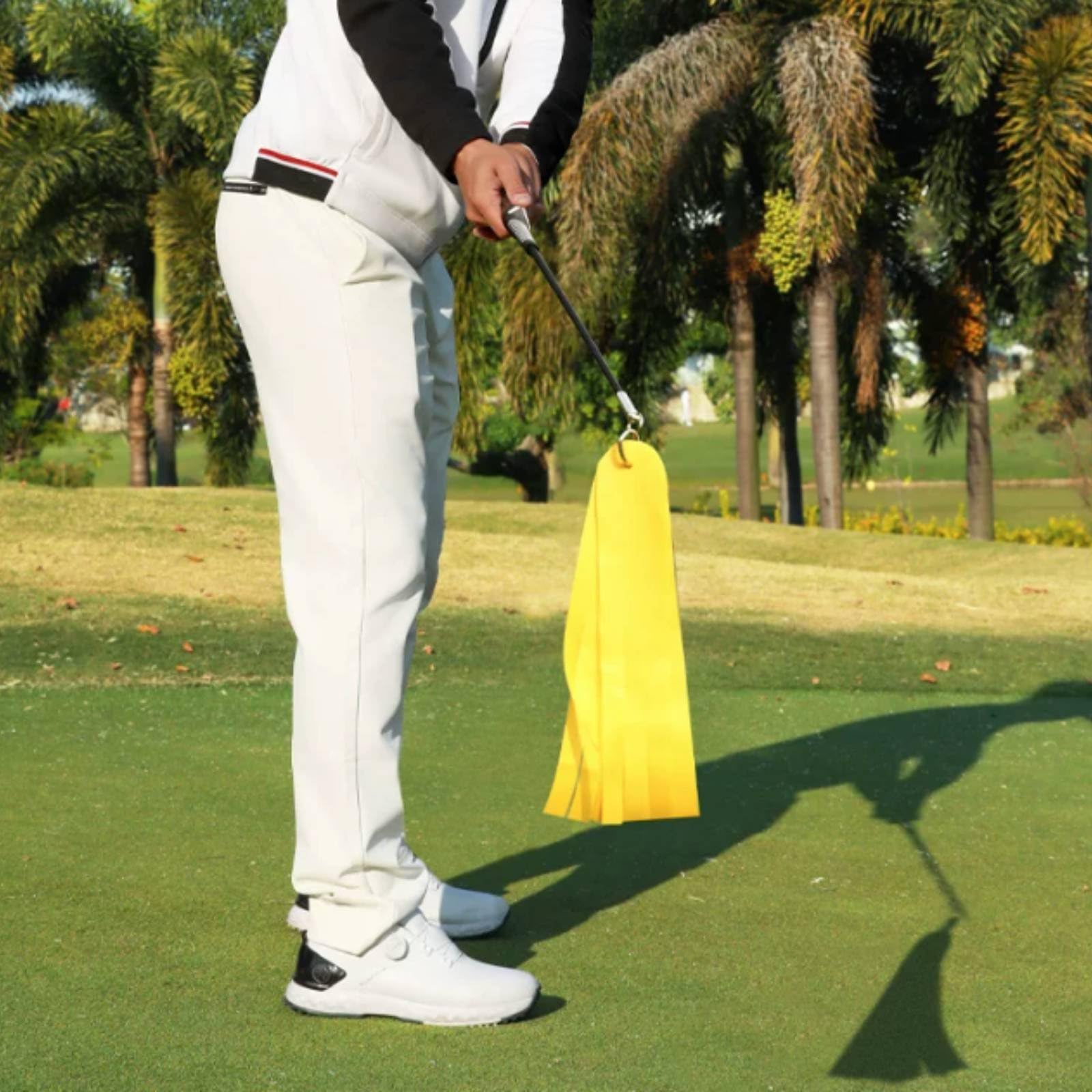Qianly Entrenador de Swing de Golf Po Ajustable Vara Práctica Swing Mejora del mpo Palanca Entrenamiento Golf para Principians