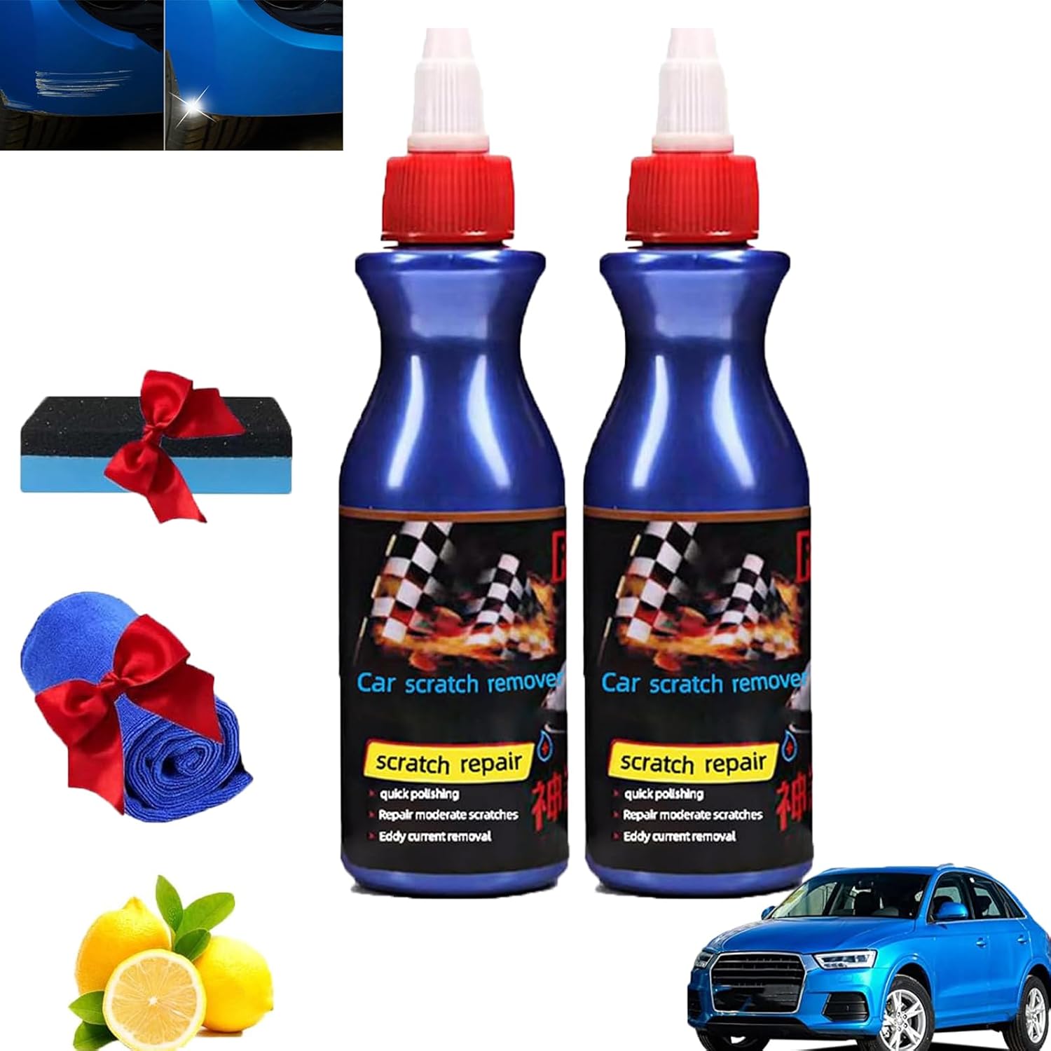 Whimsyard Car Scratch Remover, Scratch Repair Wax for Car
