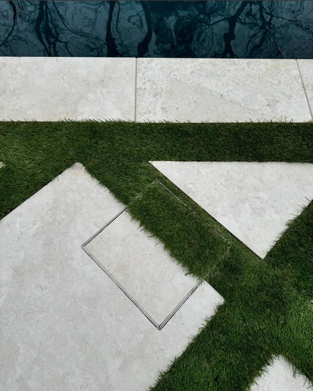 HIDE Luxury Access Cover for Pool (10" Cover - 2.5" Inlay Depth)