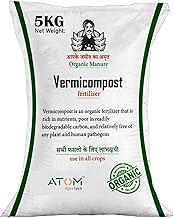 Vermicompost Fertilizer Manure For Plants 5 Kg |Vermi compost for plant| Organic Manure for Plants | Fertilizer for Home Gardening | Natural Booster for All Plants 5Kg