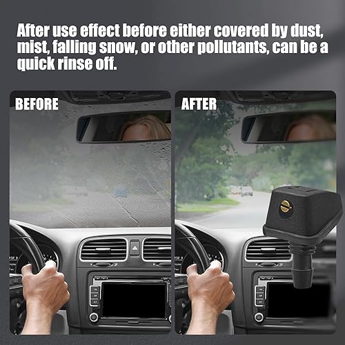 Miniatura 4 de 2 boquillas para limpiaparabrisas delantero, incluyendo adaptadores y mangueras, kit de boquillas para limpiaparabrisas delantero, boquillas para