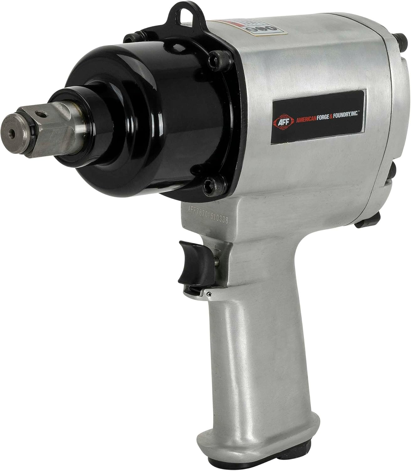 AFF 3/4" Square Drive Air Pneumatic Impact Wrench, 5,000 RPM, 9-1/2" OAL, 7670