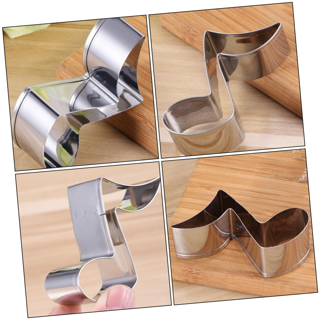 ABOOFAN 30 Stk Cosmic Theme Ausstecher-Set aus Edelstahl Sandwich-Ausstecher Fondant kuchenform Keksform Keksausstecherformen Zahnform einstellen Universum Schimmel Stanzen 430er Edelstahl