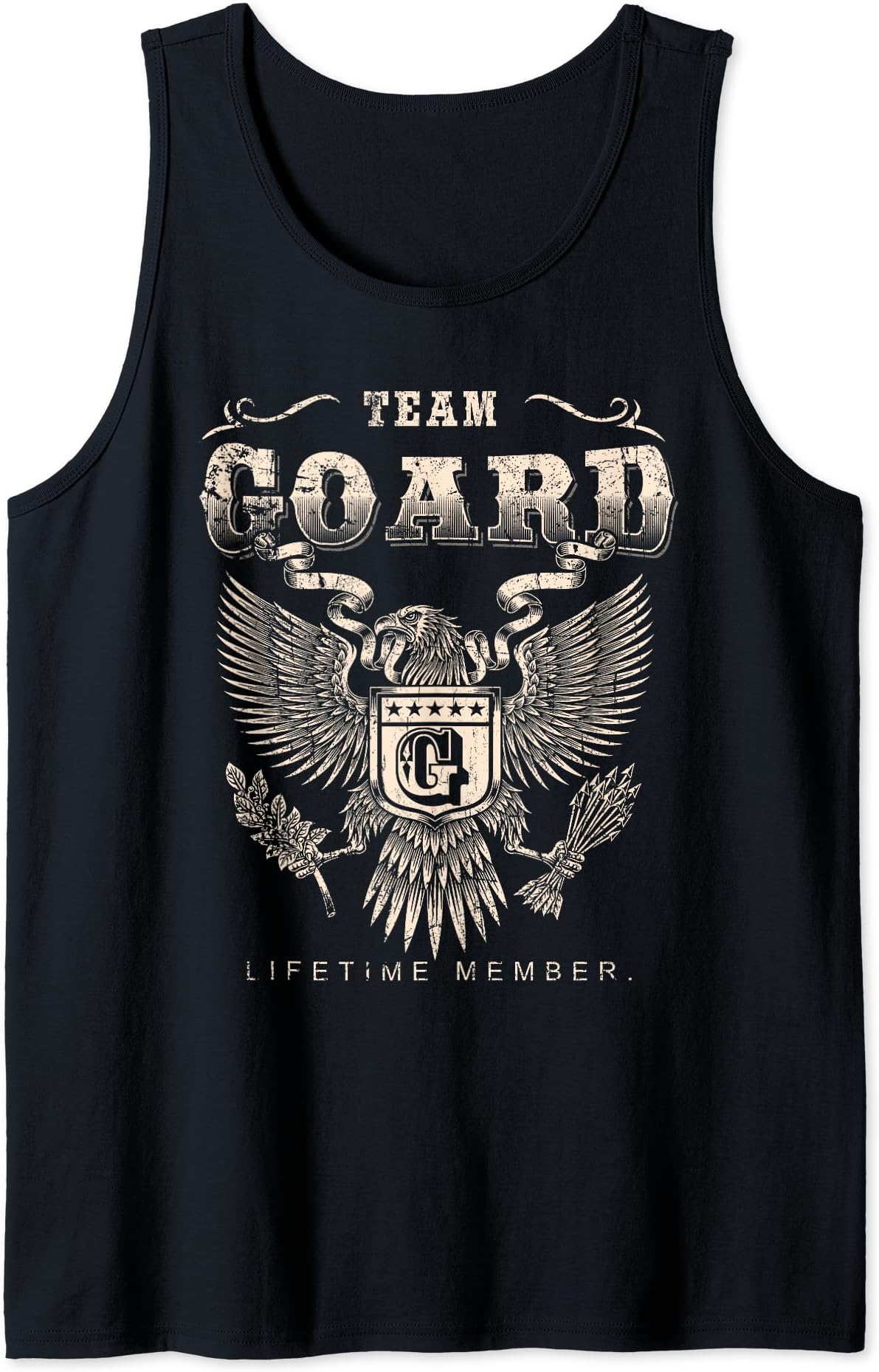 Team Goard Lifetime Member - Goard Name Tank Top