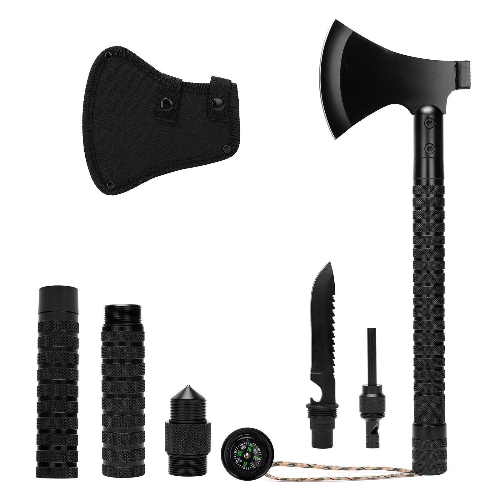 Buy Camping Axe with Sheath Outdoor Survival Hatchet Tomahawk Axe with