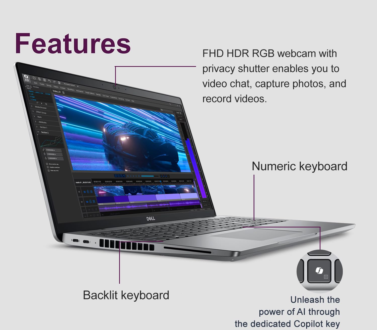 Amazon.com: Dell Precision 3591 Mobile Workstation AI PC Laptop