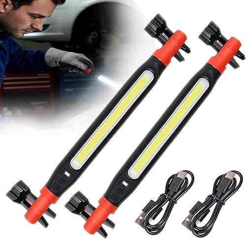 Miniatura 6 de Luz de trabajo magnética 2026, barra de accesorios de luz LED recargable debajo del capó, barra de luz LED de trabajo, luz mecánica debajo del capó