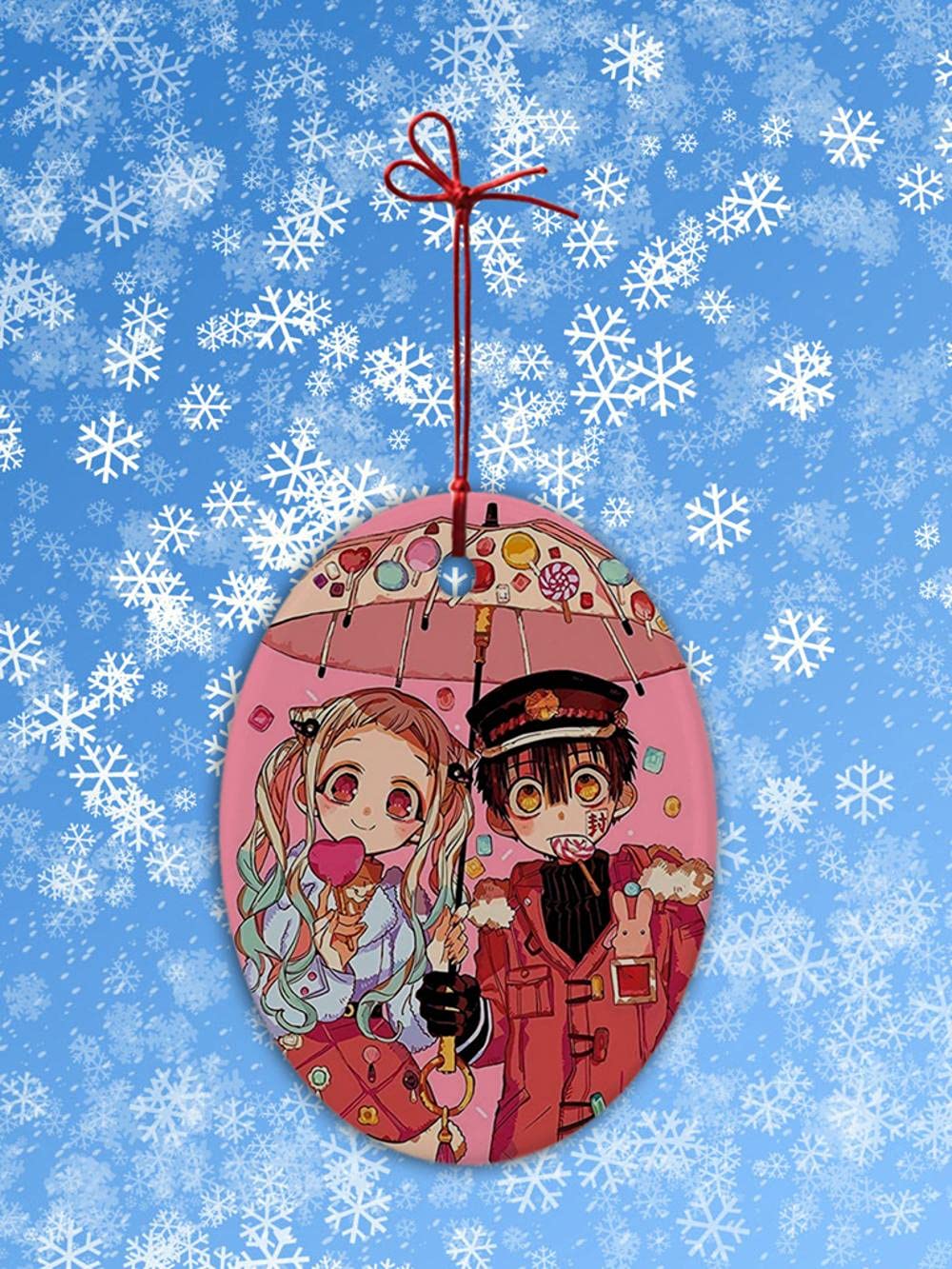 Christmas Decoration Ornament,Toilet-Bound Hanako-kun Porcelain