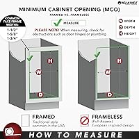 Vista 7 de Rev-A-Shelf Legrabox - Contenedor de basura doble extraíble con cierre suave