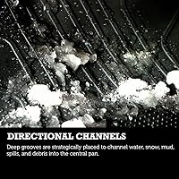 Vista 4 de PantsSaver Alfombrillas de suelo de ajuste personalizado para Mercedes-Benz SL63 AMG 2013-2021 protección para todo tipo de clima, juego de 4