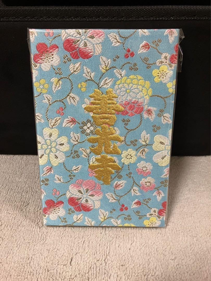千糸繍院　限定御朱印帳 ☆期間限定☆千糸繍院 御朱印帳 地紋織装丁/刺繍文字 蛇腹式48