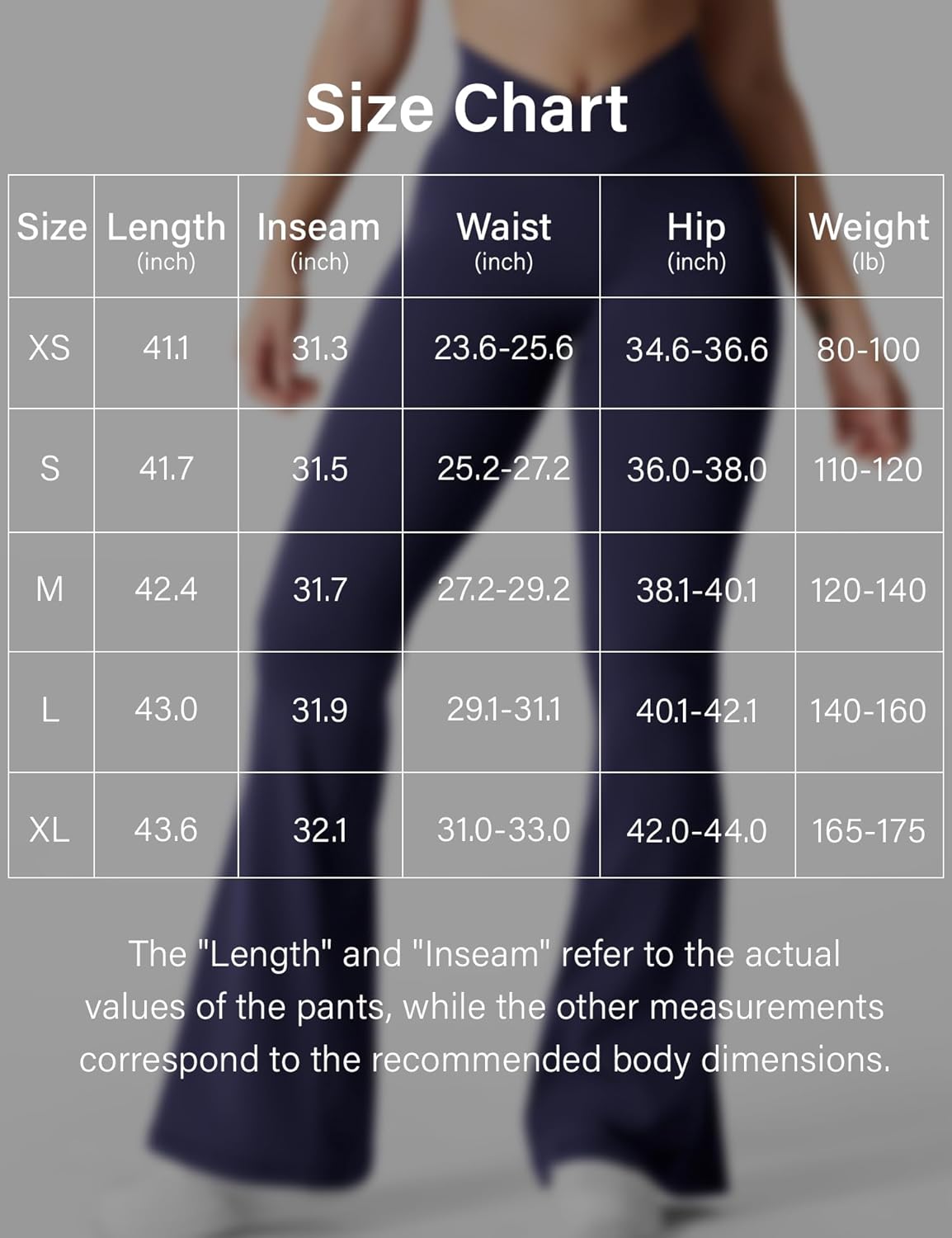 YEOREO Women's Kalie Flare Scrunch V Cross Waist Yoga Leggings - Image 6