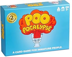 Poo Pocalypse - The Hilarious Card Game for Immature People - Easy and Strategic Family-Friendly Party Game for Adults,...