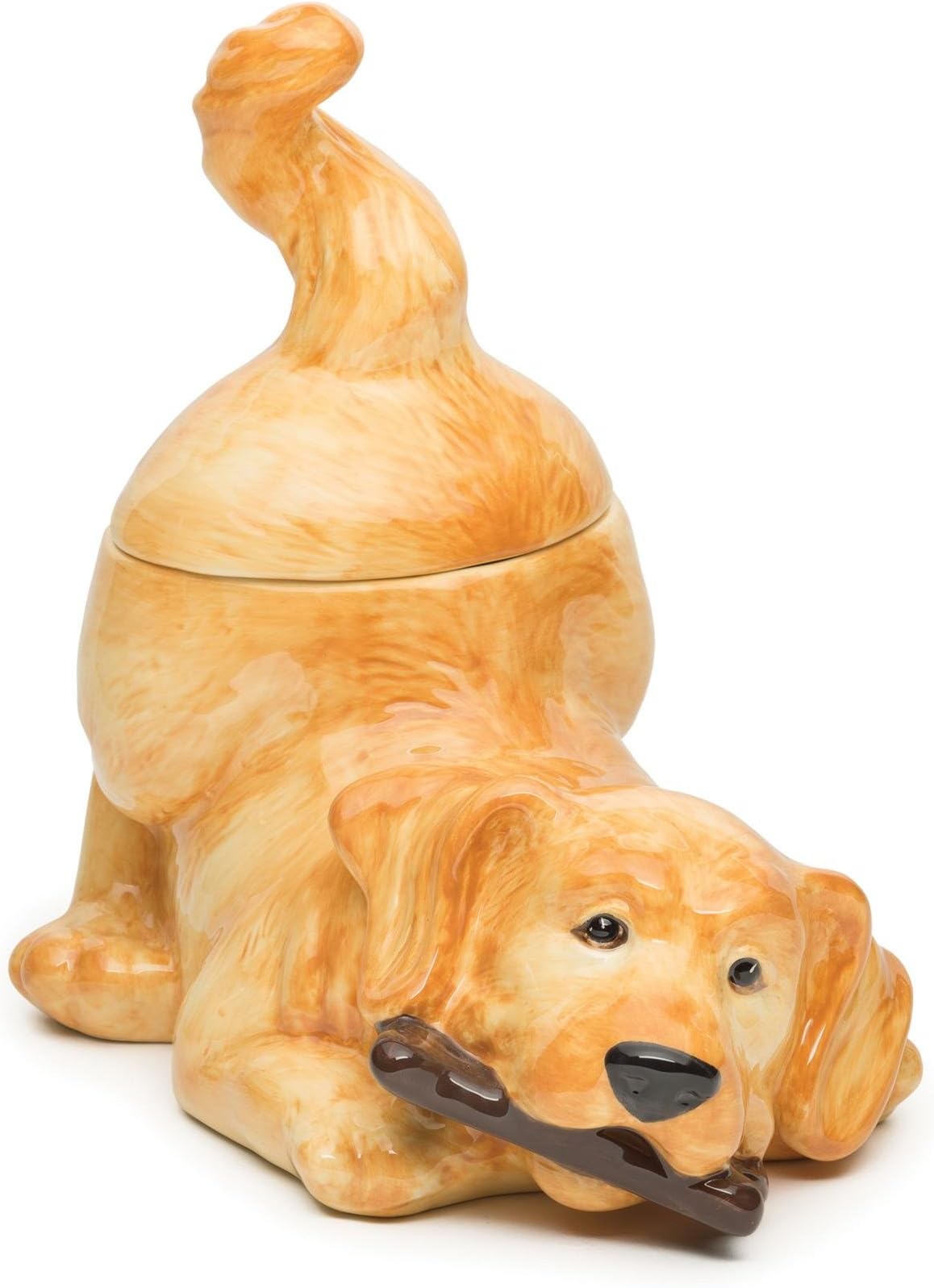 Big Sky Carvers Golden Retriever Cookie Jar