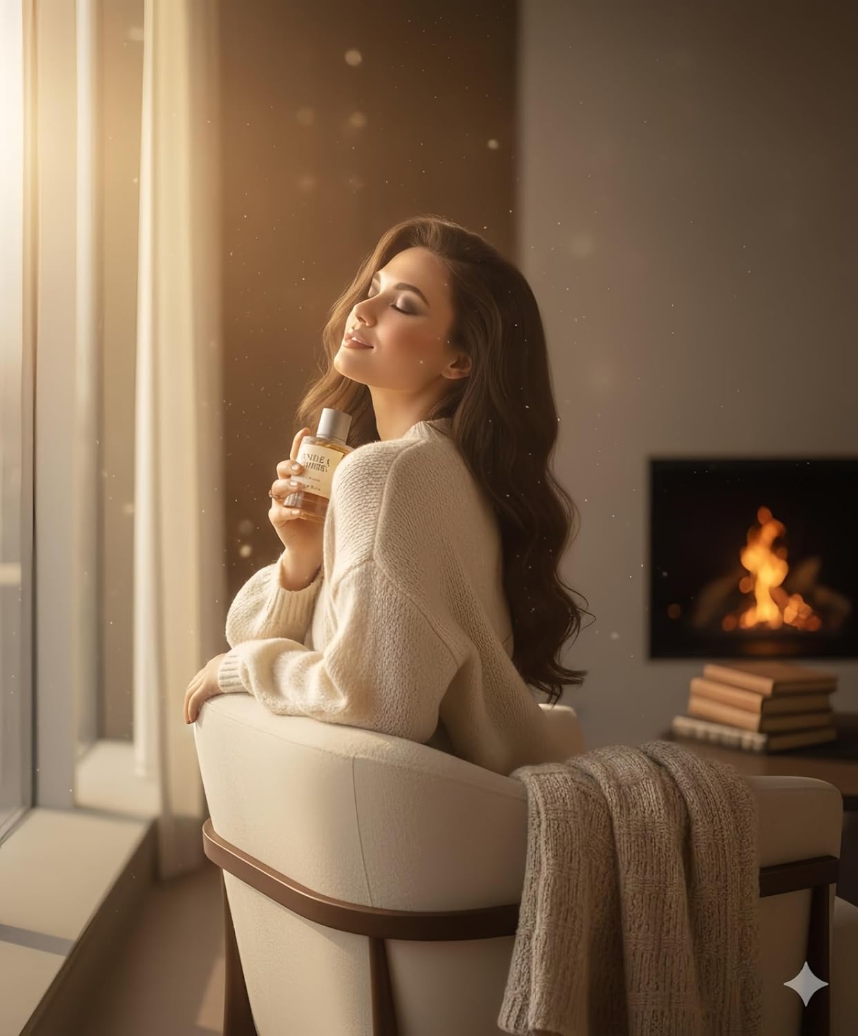 Ambery Saffron Eau de Parfum for Women - Long Lasting Perfume Spray with Saffron, Jasmine, Amber & Cedarwood - Inspired by B.accarat R.ouge 540, 1.7 Fl Oz - Image 6