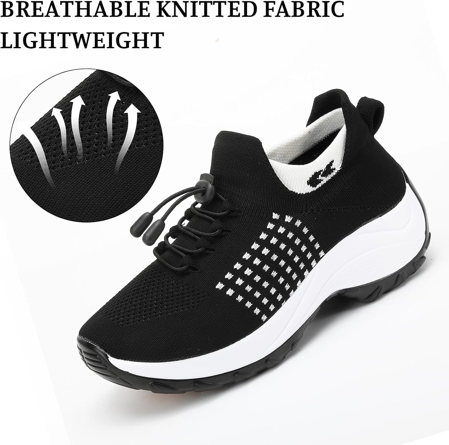 Comfort Wear Orthowear Shoes for Women Men, Unisex Orthopedic Shoes for Women Breathable Comfortable Plantar Fasciitis Ortho Sneakers Running Walking Non Slip Stretch Cushion Comfortwear Shoe - Image 5