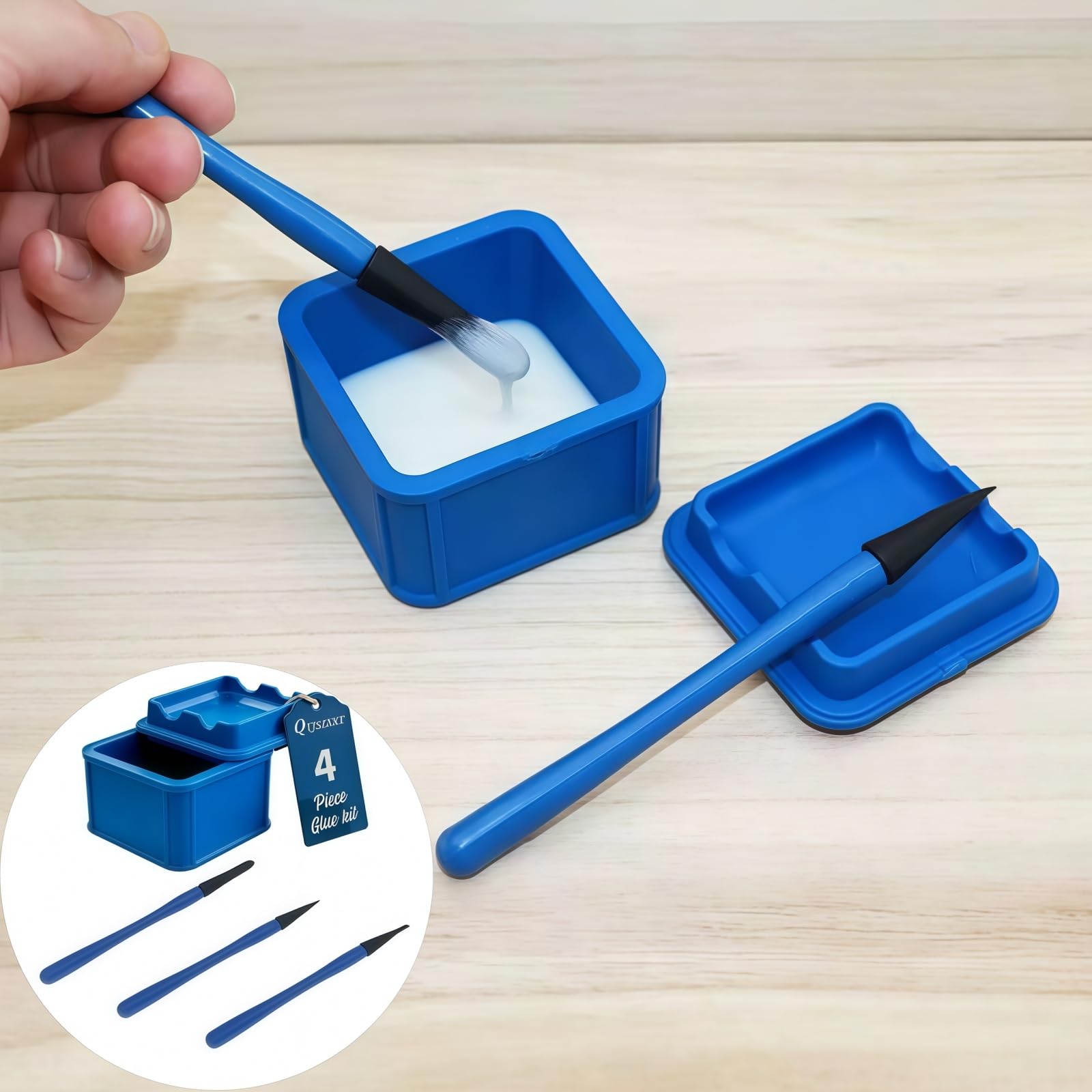 Silicone Glue Applicator Set - 4 Piece -5 Silicone Glue Applicator Set - 4 Piece -5