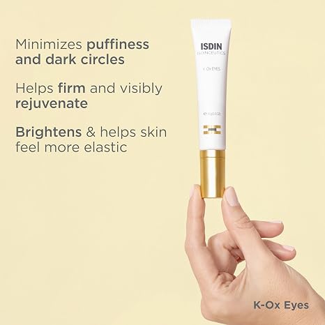 ISDIN Isdinceutics K-Ox Eyes - Rich Vitamin K Oxide Eye Cream for Dark Circles and Under-Eye Rejuvenation, 0.5 OZ