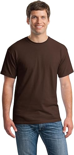 Gildan - Camiseta Ultra Cotton G2000 de algodón para hombre, paquete de varias unidades