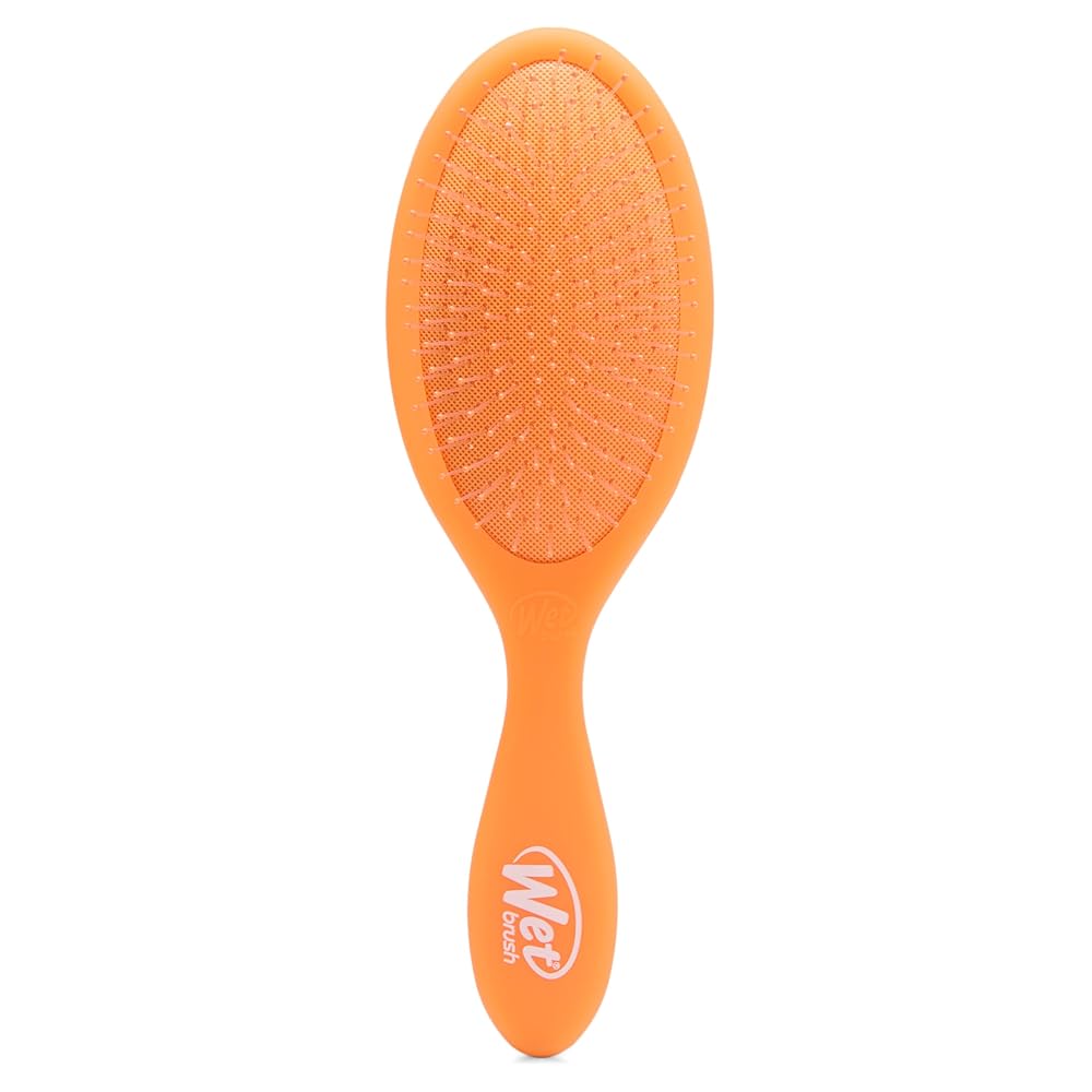 Wet Brush Original Detangler, Orange Crush (Summer Quencher), Ultra-Soft IntelliFlex Bristles Glide Through Tangles, Detangling Hair Brush (Wet & Dry), Women & Men, Limited Edition