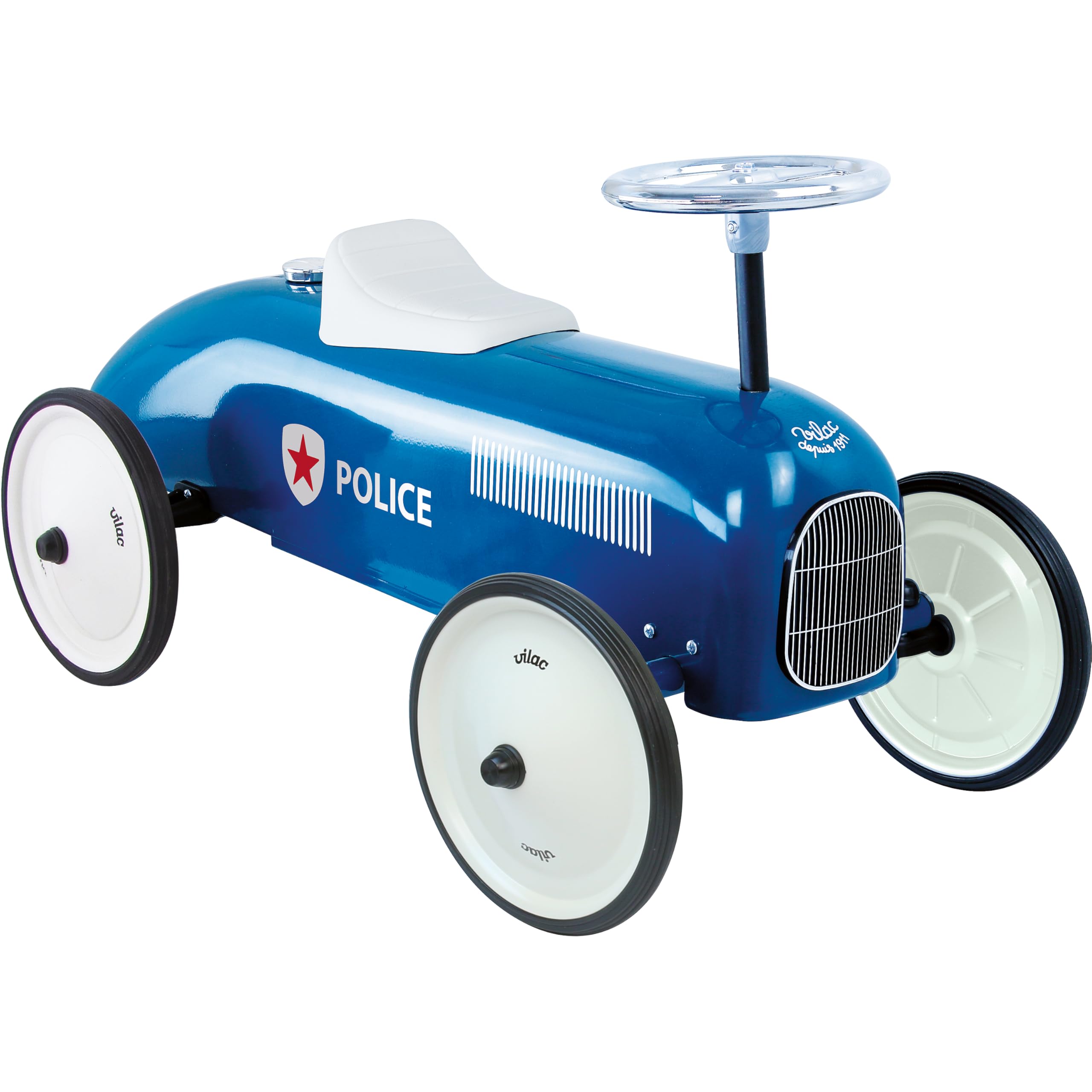 Vilac Multicoloured Police Car Carrier