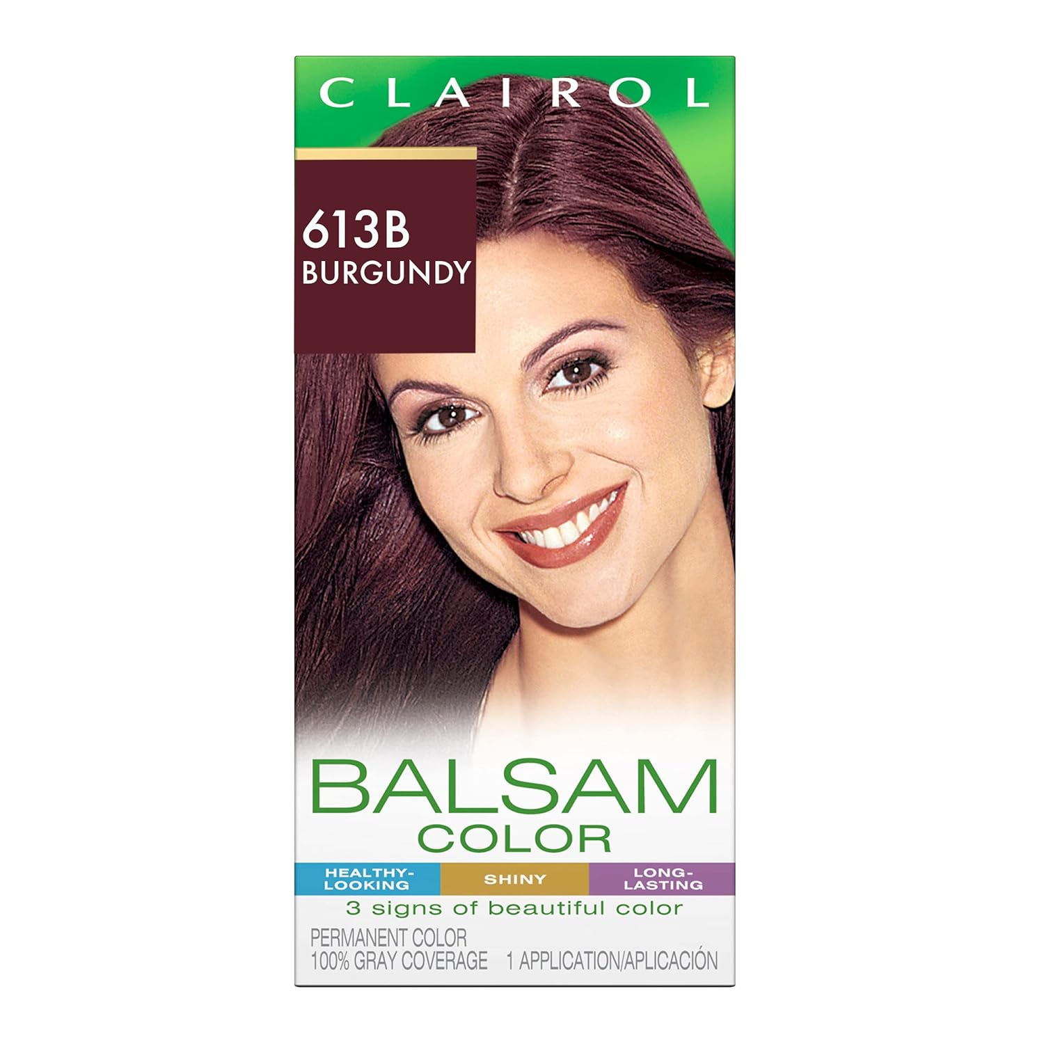 Clairol Balsam Permanent Hair Dye, 608 Light Brown Hair Color, Pack of 3