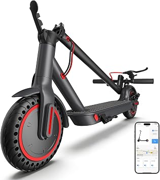 سكوتر الكهربائية الكبار 350 W/500 W موتور، أعلى سرعة 19/22 mph، ماكس 18/22 ميل نطاقات، طوي E الدراجات البخارية للبالغين مع التحكم كروز APP التحكم الفرامل المزدوجة للتنقل
