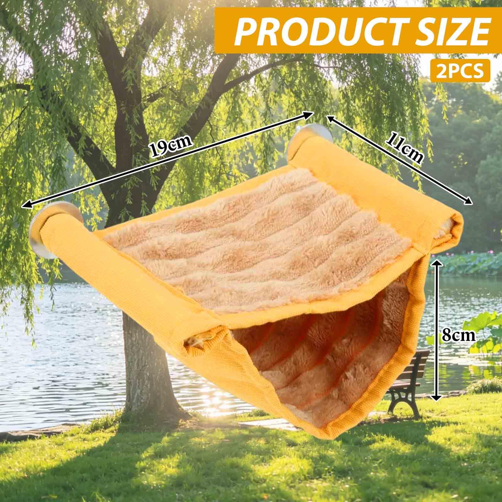 Amaca Uccello Letto A Castello, Nido Cocorite Caldo Per Gabbia, Accessori Per Cocorite E Piccoli Uccelli, Luogo Di Riposo Confortevole, Giallo