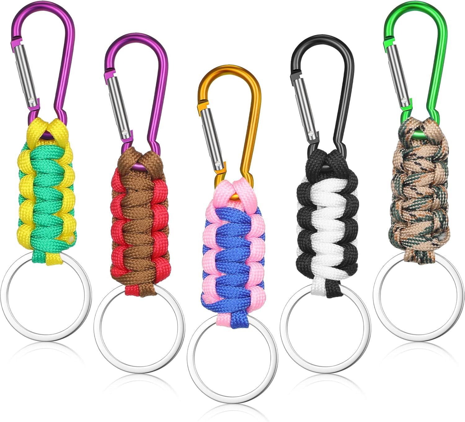 5 Pcs Dog Collar Clips Safety Nylon Collar Backup Clip Dog Leash Clip Double Ended