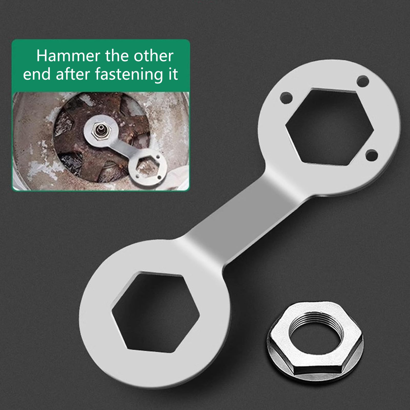 縦型洗濯機用特殊工具★フランジナット外し 縦型洗濯機用特殊工具☆フランジナット外し 縦型洗濯機用