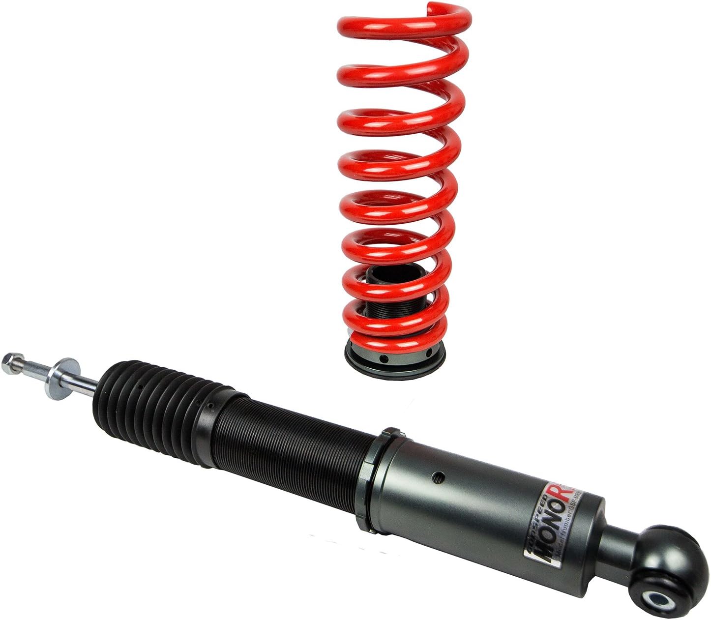 Godspeed MRS1870-A MonoRS Coilover Suspension Lowering Kit, 32 Damping Adjustment, Ride Height Adjustable, Compatible With Mercedes-Benz C-Class RWD (W203) 2001-07 w/o Self-Leveling