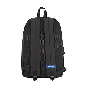 Champion Manuscript Backpack, Black, One Size