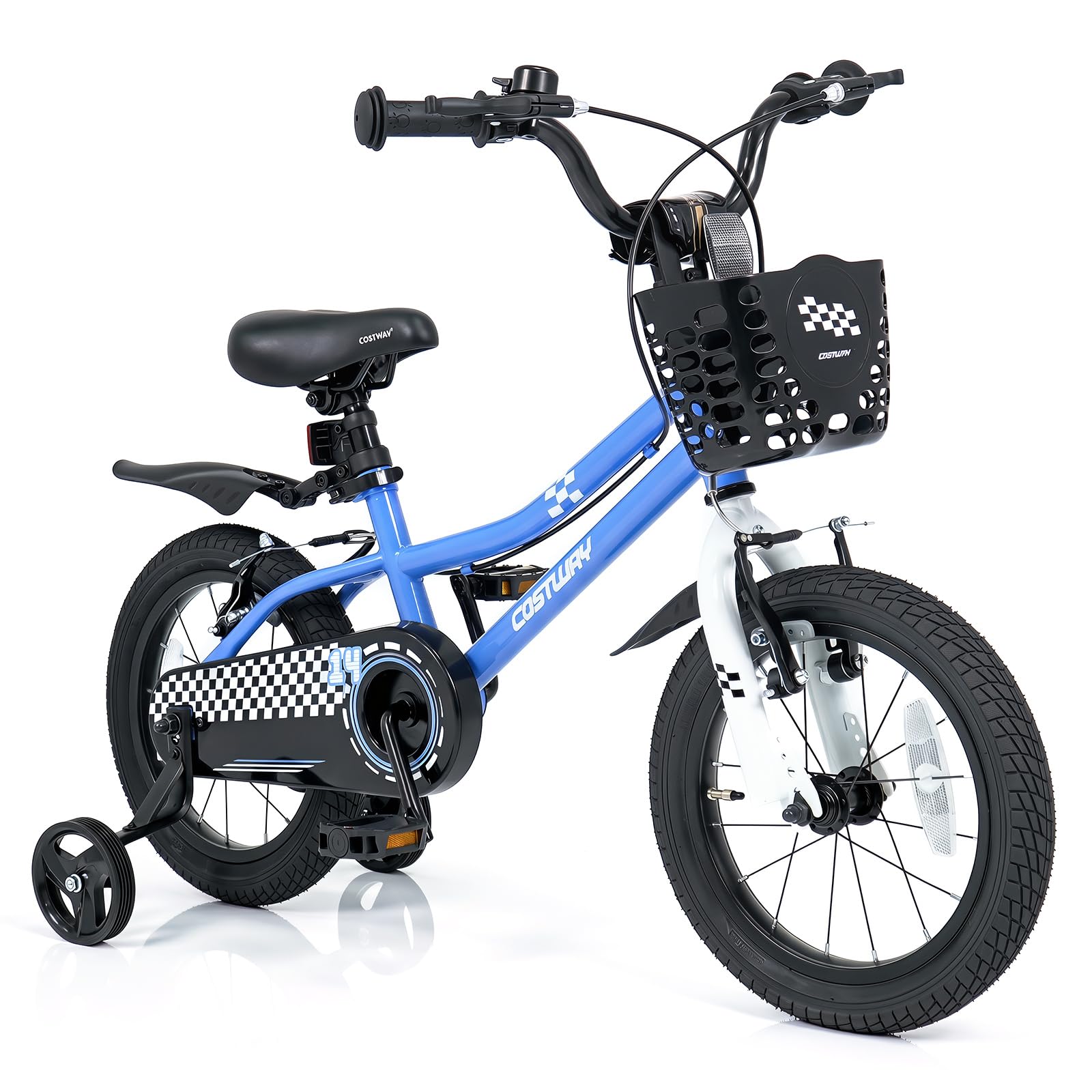 COSTWAY Kids Bike, Children's Training Bicycle (14 Inch)
