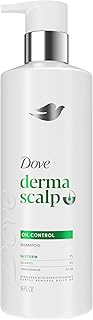 Derma Scalp Shampoo 1 ct Oil Control for Gentle Build-Up Removing, with Glycerin, 16 oz