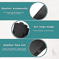 Vista 4 de Extensor de visera polarizada, visera antirreflejo para automóvil que protege del deslumbramiento solar, protección solar interior del automóvil