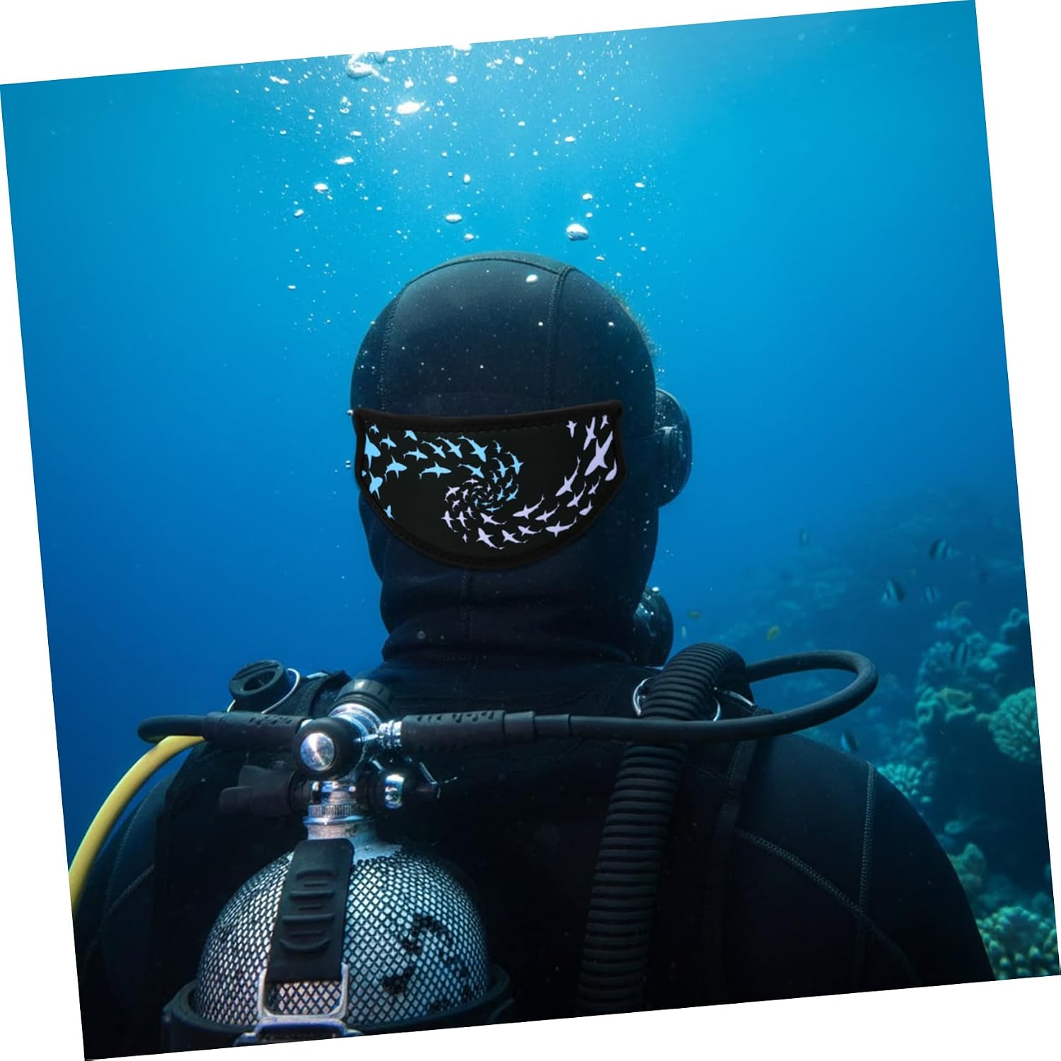 Toddmomy 2pcs Snorkeling Mask Strap Covers Double Layer Neoprene Dive Mask Headbands Anti-Tangle Replacement Straps for Adults Men Women Water Sports
