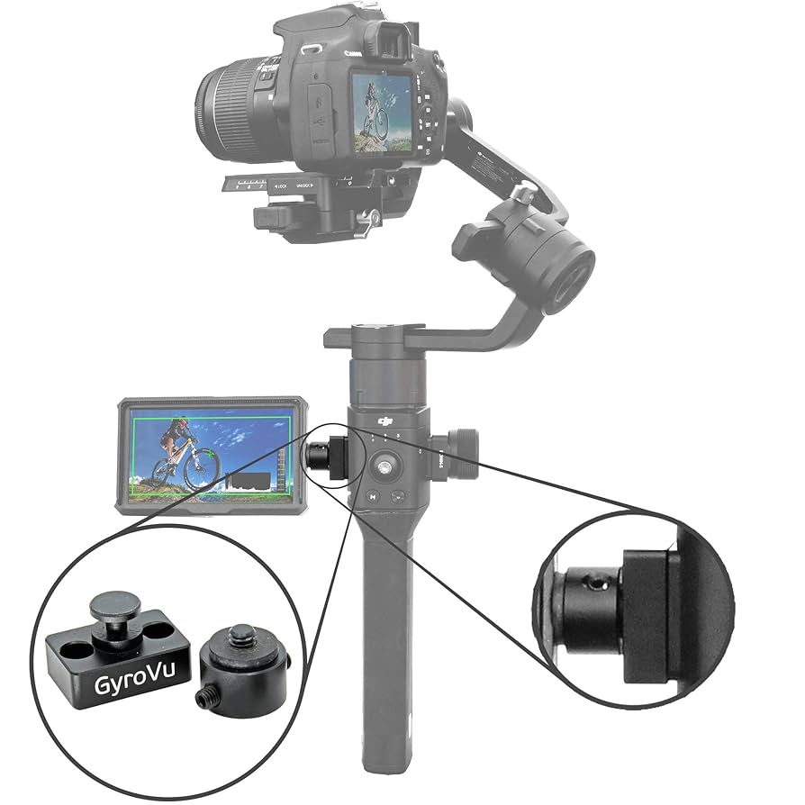 Amazon.co.jp: DJI Ronin-S用モニターマウント 360度回転機構