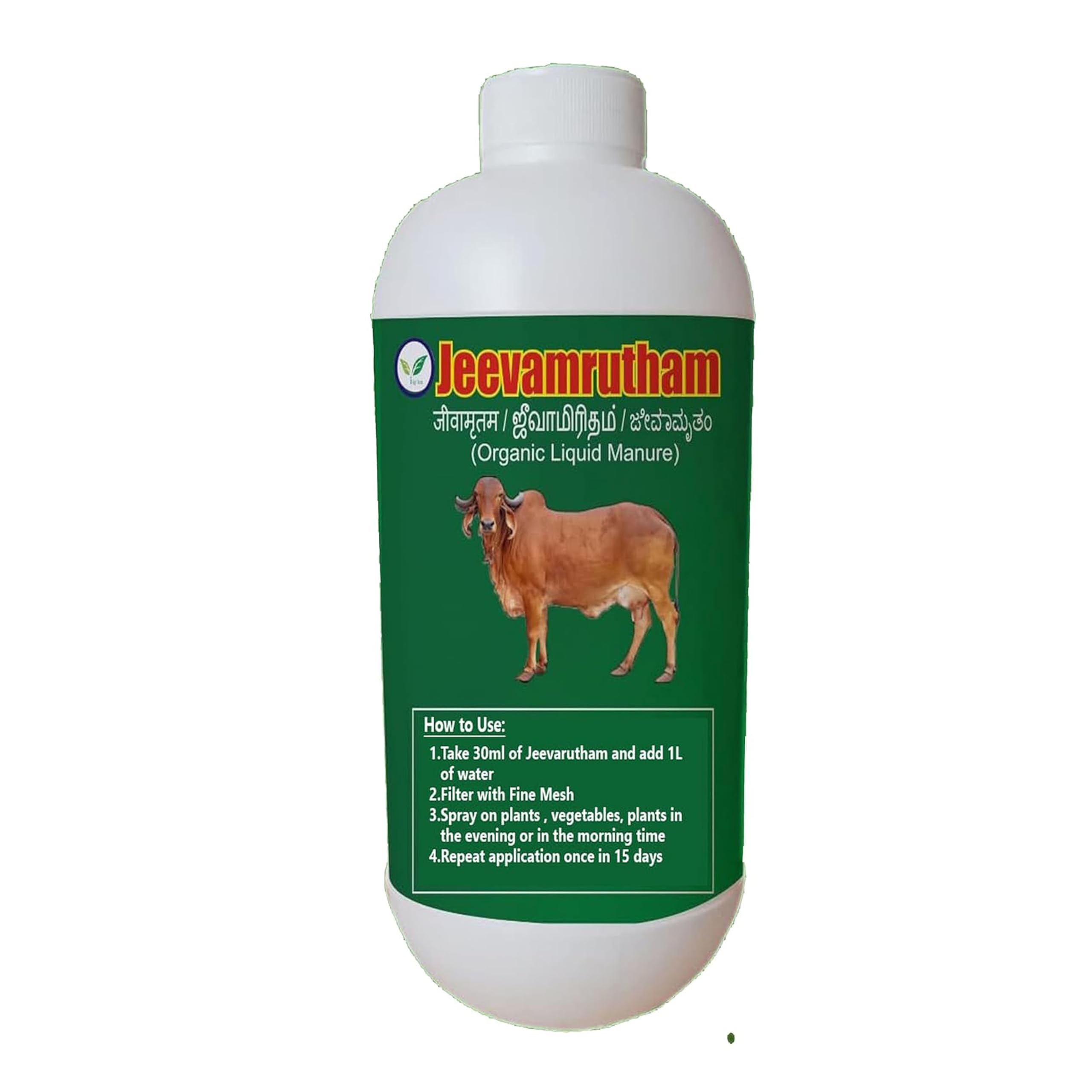 Iagrifarm Organic Jeevamrutham -1 Litre - for Improve Plant Growth, Immunity, Yield, Flower and Soil Fertility, Effective for Vegetables, Fruits, Flower and Tree Plant with 50Ml Measuring Cup-image-44