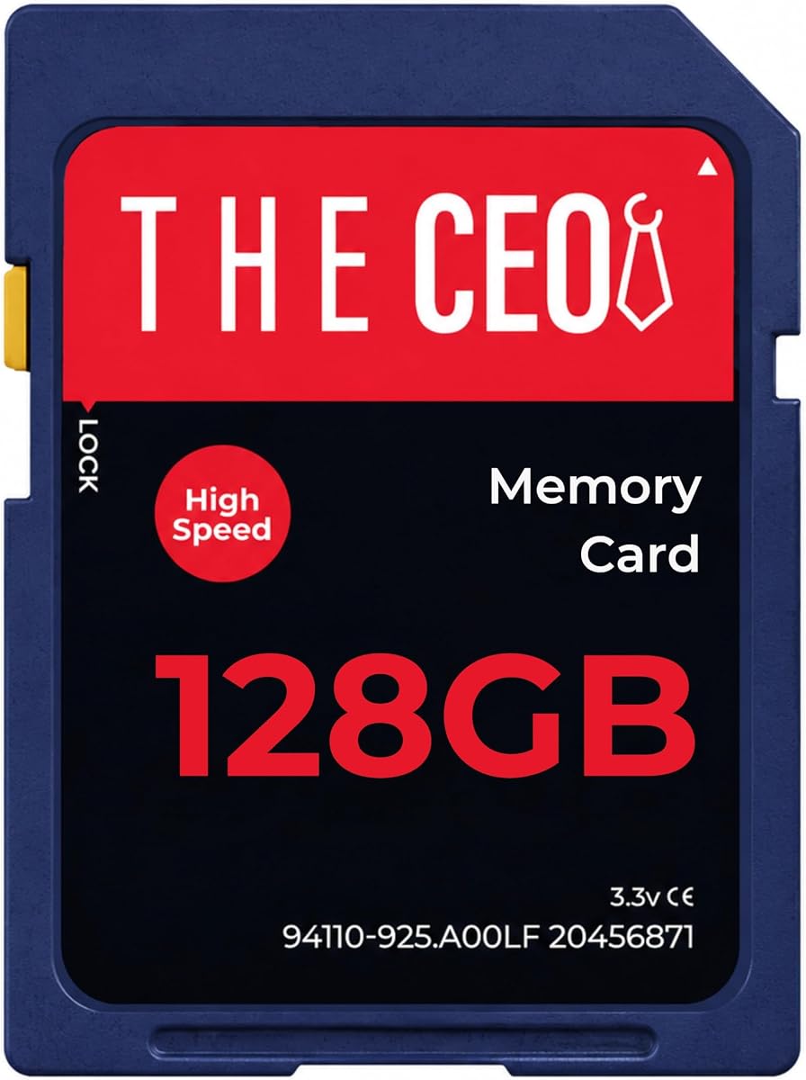 THE CEO SD Card for Camera 128GB Class 10 UHS-I Memory Card Compatible | sd hc memory cards, sd card 128