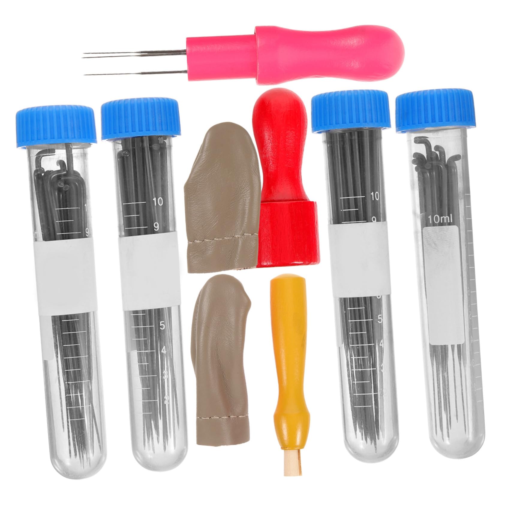 Uonlytech DIY Art Craft Needles Felting Tool Kit Punch Needle Set for Clothing Pillowcase Curtain