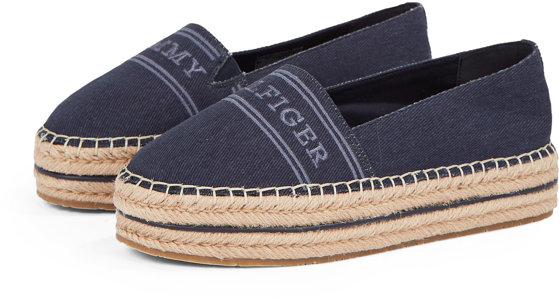 Tommy Hilfiger Damen Denim Platform Espadrille Fw0fw08543Espadrilles