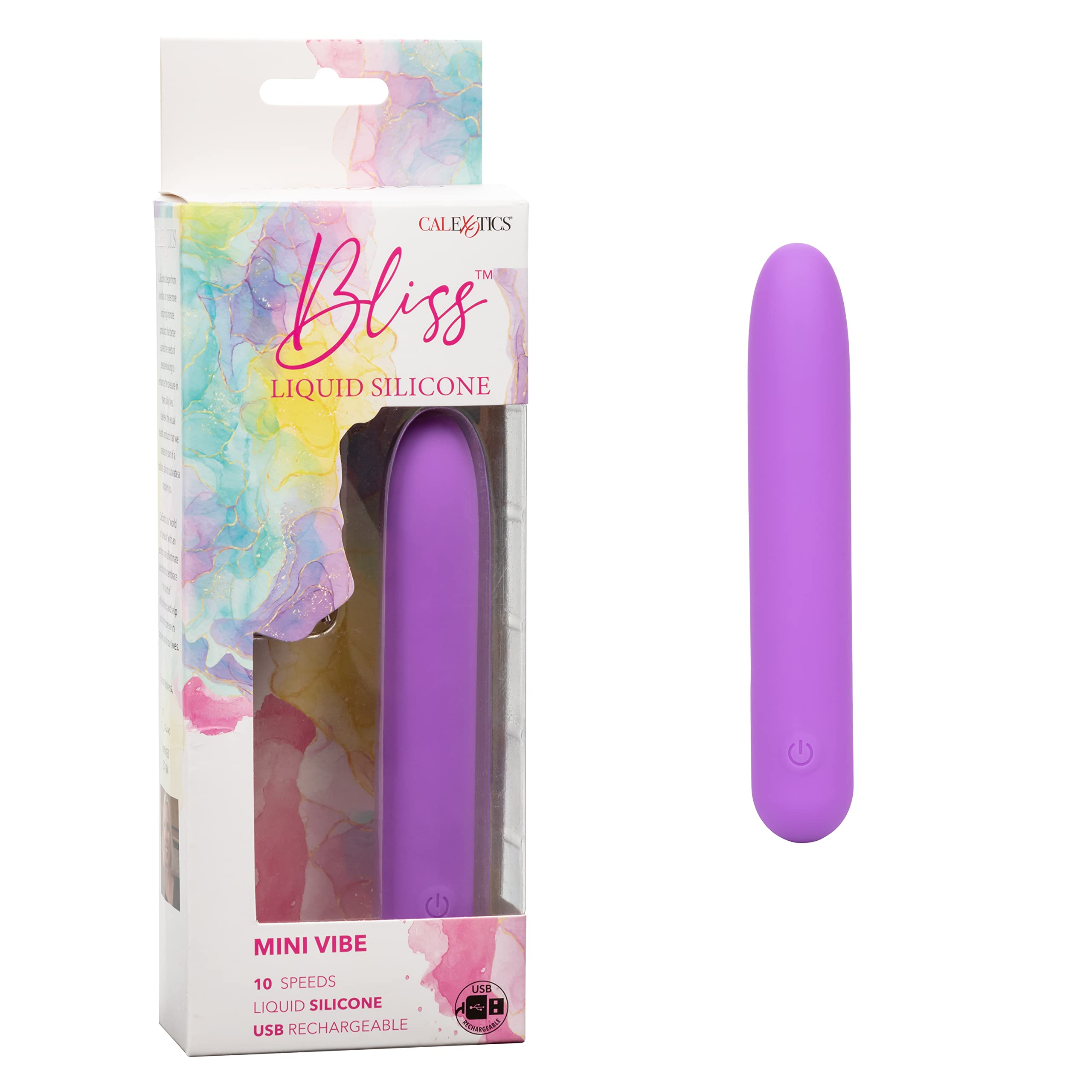 Amazon.com: CalExotics Bliss Liquid Silicone Mini Vibe Bullet Vibrator -  SE-0569-05-3 : Health & Household
