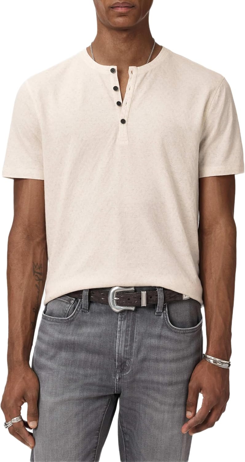 John Varvatos Men's Elm Henley