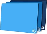 Vista 11 de ZVP Juego de 3 tablas de cortar de plástico flexibles para cocina, tablas de cortar con icono de comida, alfombrillas de corte antideslizantes