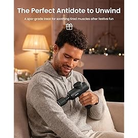 RENPHO Active Thermacool 2 Massage Gun with Heat and Cold, Christmas Gifts, [2025 Upgraded] Percussion Deep Tissue Handheld Neck Massager, FSA Approved, Muscle Masajeador for Men Women Athletes HSA