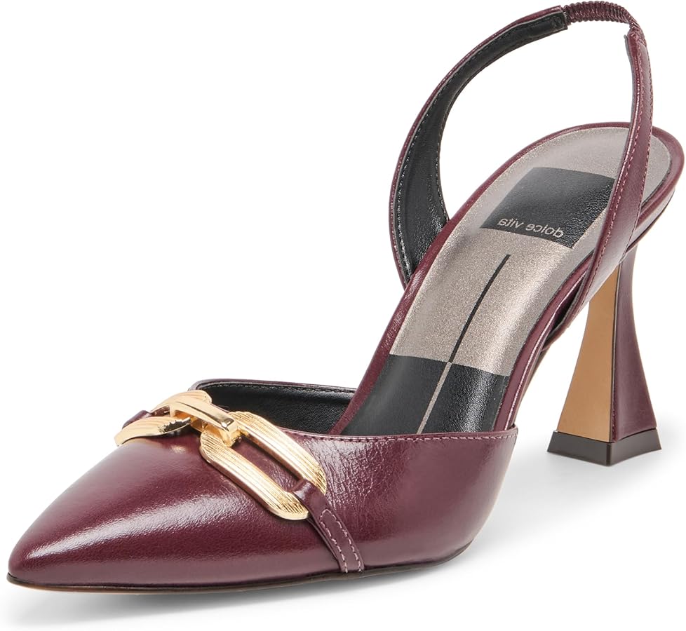 Amazon.com | Dolce Vita Women's Malik Pump, Cranberry, 5 | Pumps