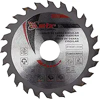 MTX Disco Circular Widea 110 mm × 22,23 mm × 40 Dentes – Corte Longitudinal e Transversal em Madeira