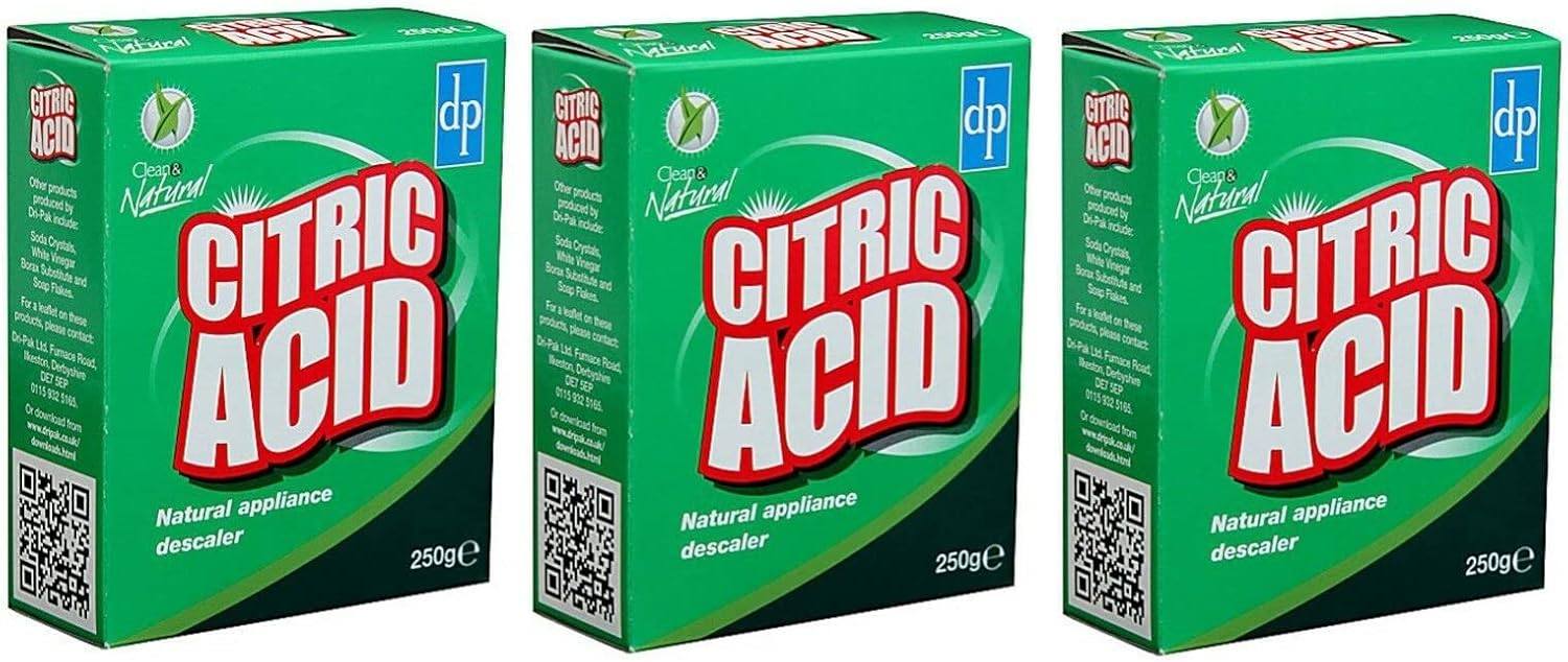 3 x Citric Acid Natural Appliance Descaler Allpurpose Cleaner