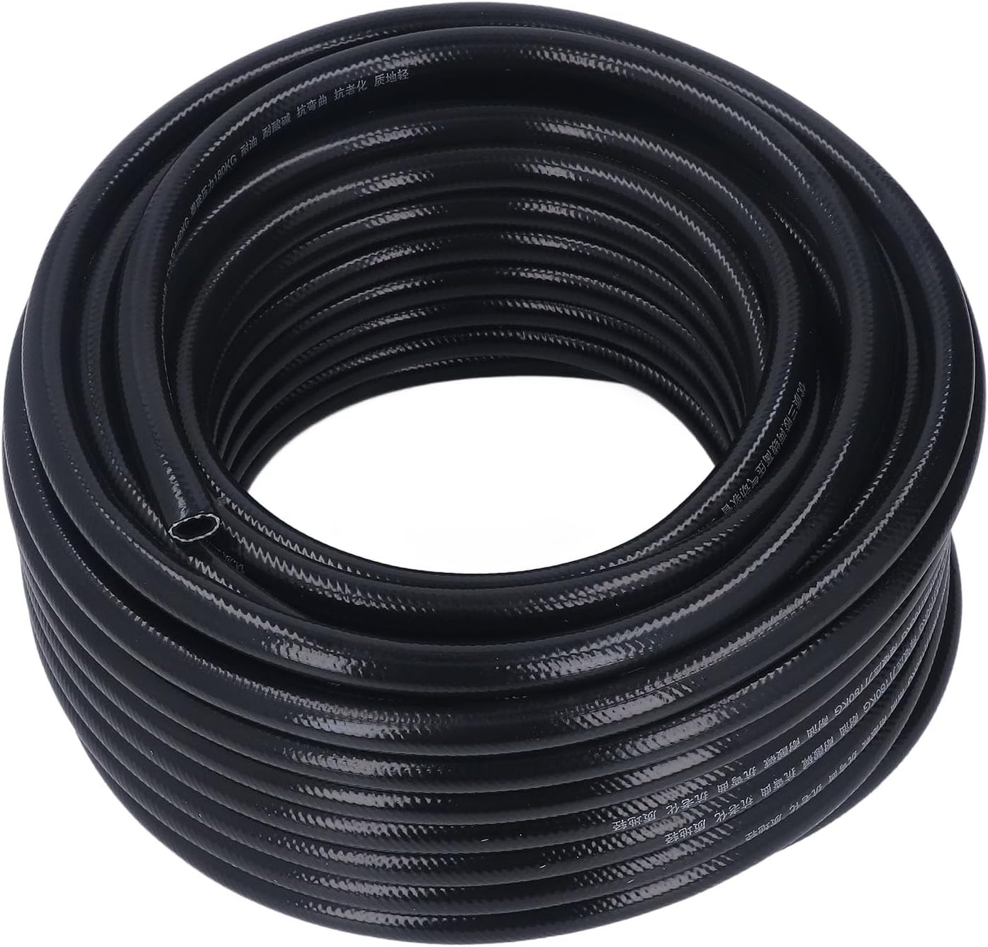 Self Sinking Aeration Hose, 100 Feet 3/8 Inch Pond Aerator Hose Kit Water Lake Aeration Hose with Barb Fitting and Clamps